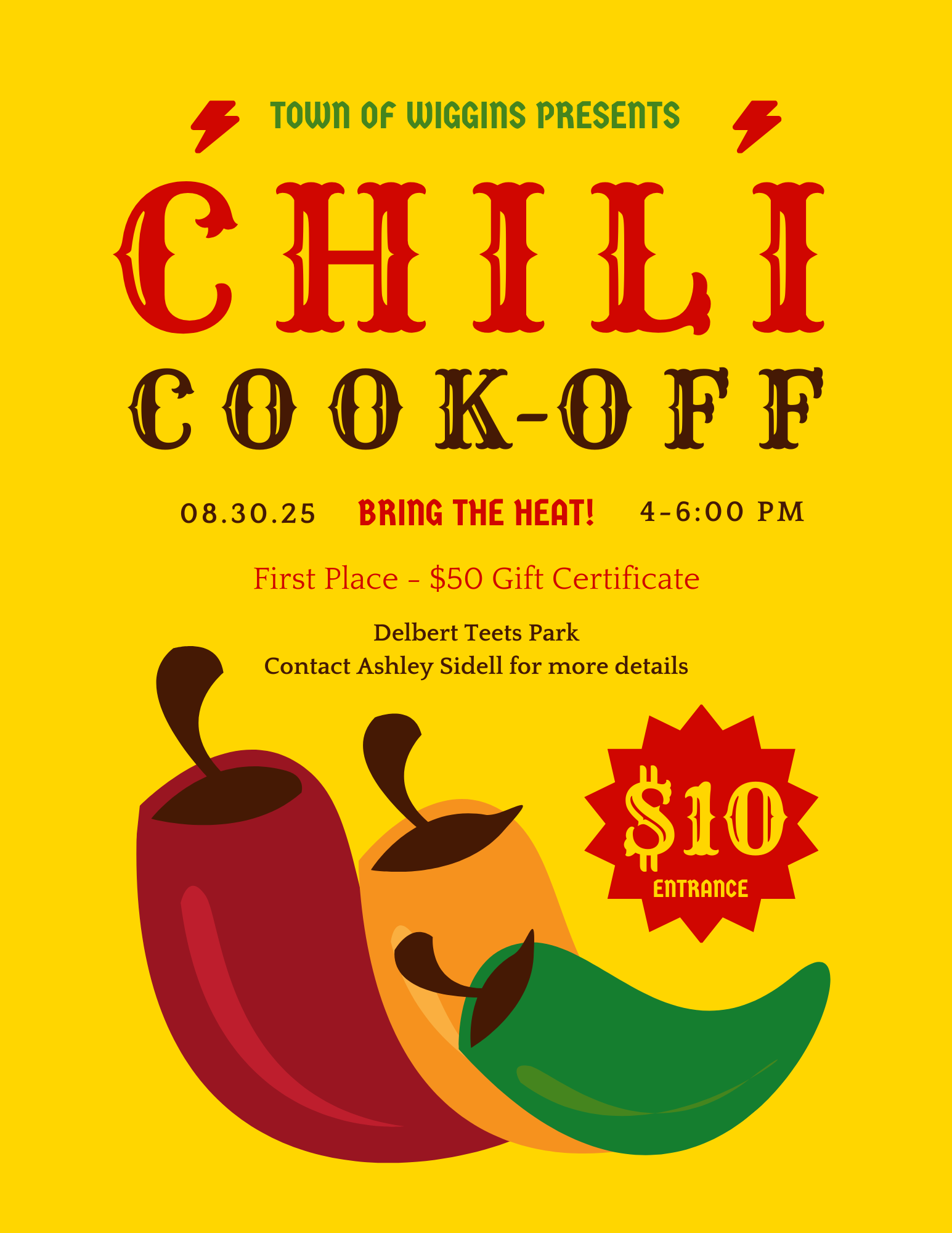 Chili Cookoff Flyer