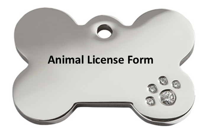 Animal License Form