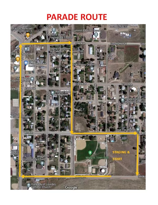 2022 4TH OF JULY PARADE ROUTE